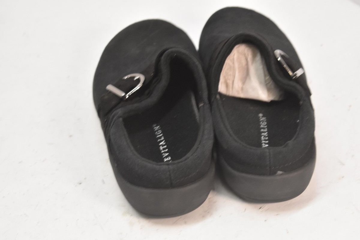 REVITALIGN Black Sherpa-Lined Casual Slip-Ons men Size 8D Birkenstock Men\ main image 3