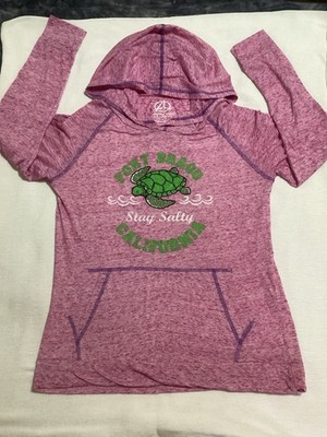 Hoodie Sweatshirt Lightweight, Pink Avalon Apparel, Women s, Fort Brag, Calif.