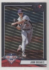 2019 Panini USA Baseball Stars & Stripes Longevity John Doxakis #22 nh3
