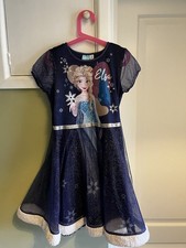Frozen Elsa Dress with Fur