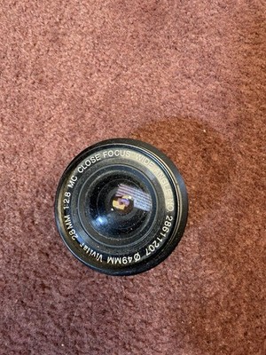 Vivitar 28mm 1:2.8 Close Focus Wide Angle No.28611207