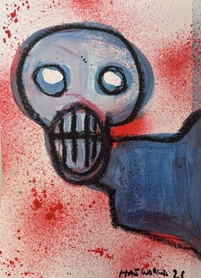 HASWORLD ORIGINAL Kunst Abstrakter Expressionismus POP Phantom Gemälde Impressionismus
