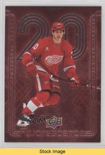 2024-25 Upper Deck Series 2 Fluorescence Red Albert Johansson #F-6 READ f6d