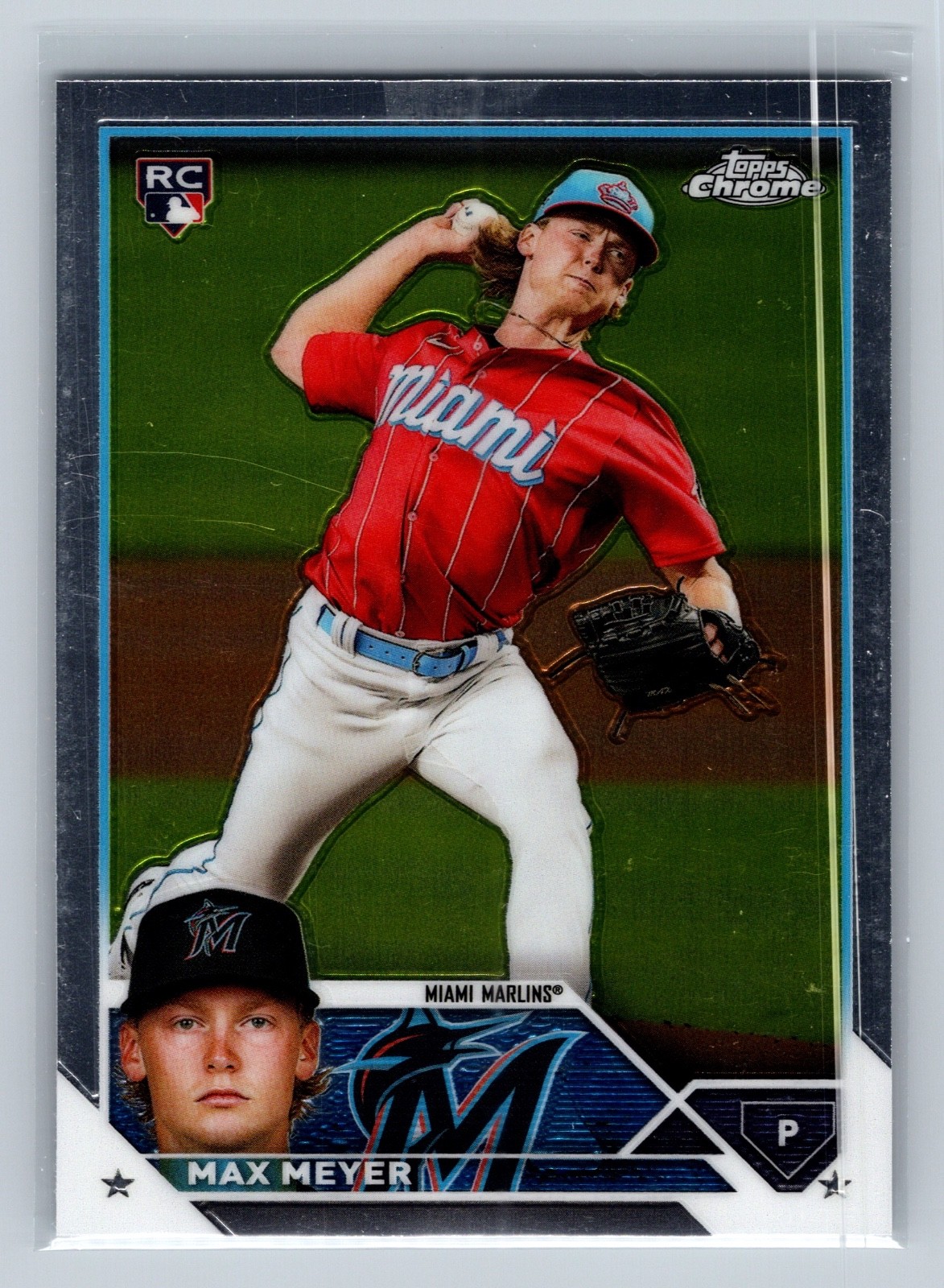 2023 Topps Chrome - Max Meyer #104 (RC)