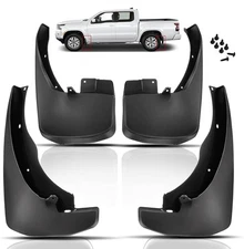 4x Mud Flaps Splash Guards Mudguards For 2005-2022 Nissan Frontier Pickup 4-door