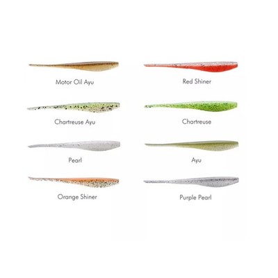 Daiwa Tournament D'Tail Gummifische 10 Stück Zanderköder Barschköder Gummiköder