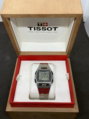 時計 TISSOT T- TOUCH Tissot F1 LCD Digital watch Cal. 1640 1980s Touch Sensor Bar | eBay