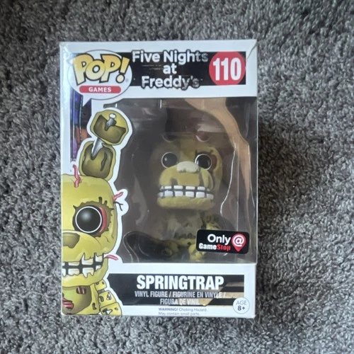 Funko Pop! Vinyl Five Nights at Freddy's Springtrap #110 GameStop Exclusive