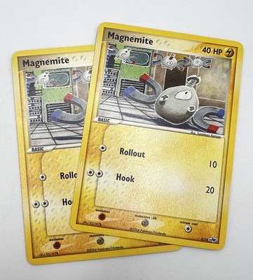 Magnemite 4/10 2x x2 Pokémon Card Trainer Kit 1: Latias & Latios 2004 LP