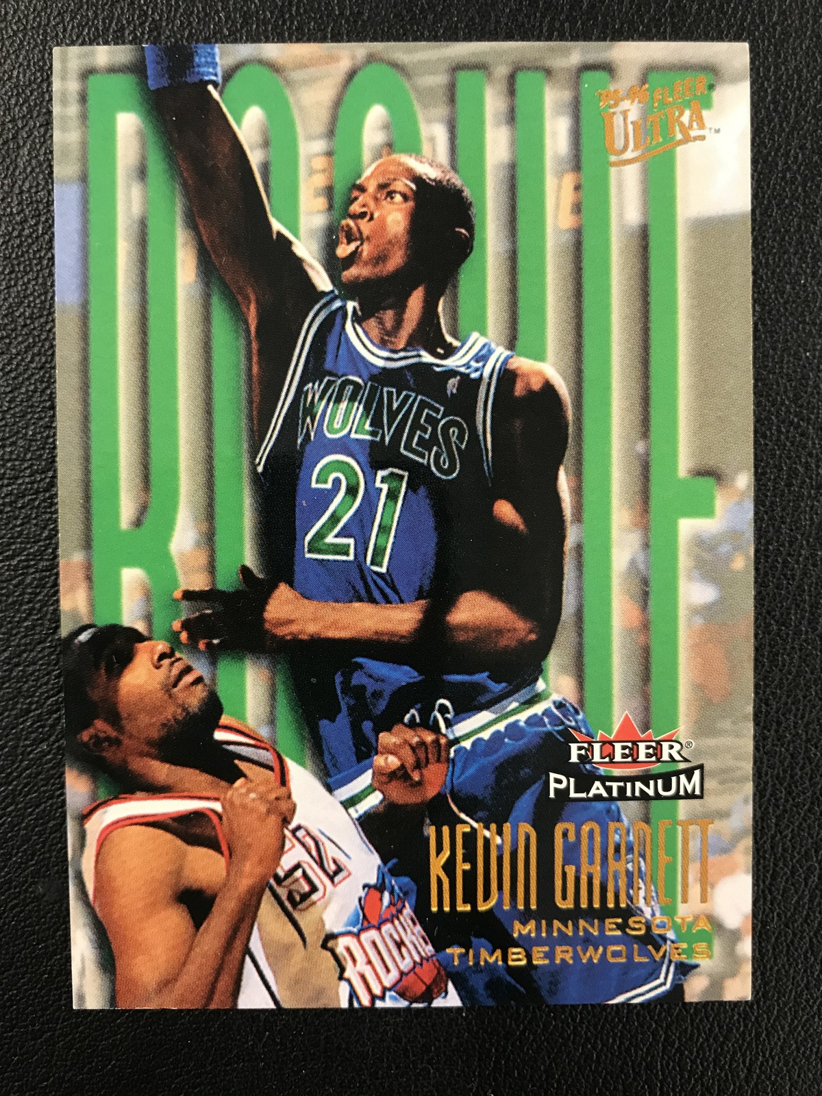 1995-96 Ultra #274 Kevin Garnett Minnesota Timberwolves