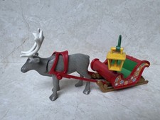jk- Playmobil Rentier mit Schlitten -Elch - zu Weihnachten  - sehr gut