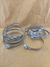 (17) Ideal Tridon 5210451 Worm Gear Hose Clamp, SAE Size # 104, 5"- 7"/127-178mm