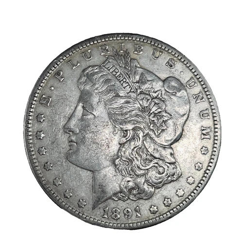 1891 Morgan Dollar EF - Extremely Fine 90% Silver $1 U.S Coin # 2215