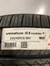 1 Take Off 245 45 18 96v Hankook Ventus S1 Noble 2 All Season Tire