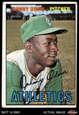 1967 Topps #282 Blue Moon Odom Athletics 2 - GOOD
