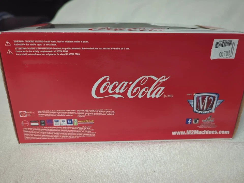 Camión Coca-Cola Company 1958 Chevrolet Apache Stepside Rw01 (18-01) M2 Foto 4 de 4