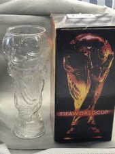 FIFA World Cup Shaped Glass Pub Bar Collectable Gift