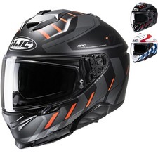 HJC i71 Simo White Red Blue