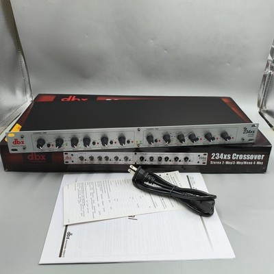 dbx 234XS アナログステレオクロスオーバー(チャンネルディバイダー) Amazon.com: dbx 234xs Stereo 2-Way, Mono 4-Way Crossover