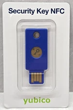 Yubico Security Key NFC (Y255) New Sealed USB Two Factor Authentication
