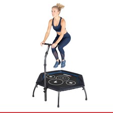HAMMER Fitness-Trampolin Cross Jump, Mini Trampolin, Jumping Fitness, Sport