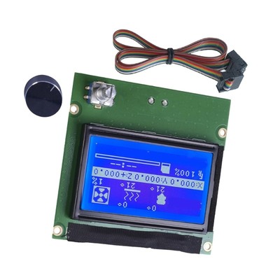 LCD Control Panel For 3S 3X 3D Printer 12864 Display Screen Controller Display