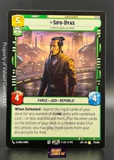 Star Wars Unlimited Sifo-Dyas #117 Legends of the Force