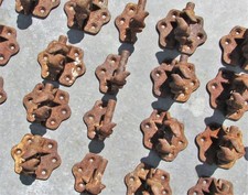 ANTIQUE CAST IRON SHUTTER HINGE LOT VINTAGE VICTORIAN WINDOW LIFT OFF HARDWARE