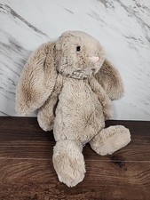 ☆~Jellycat Bashful Bunny Beige 12” Plush Soft Toy Stuffed Animal London Medium~☆