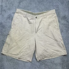 Columbia Ultimate Roc Shorts Mens 38x9 Beige Omni-Shield Cargo Outdoor Hiking