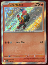 Charcadet 114/091 SV Paldean Fates Holo Shiny Rare ENG Basic 70HP on eBay