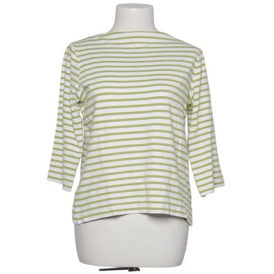 Someday., Langarmshirt, Größe: 40, Grün/Weiß, Elasthan/Polyester/Viskose #Prz