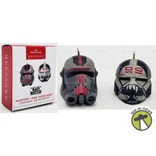 Hallmark Keepsake Miniature Ornaments Star Wars The Bad Batch Hunter and Wrecker