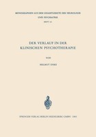 Der Verlauf In Der Klinischen Psychotherapie Helmut Enke