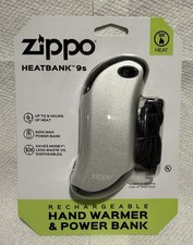 Zippo Heatbank 9s Rechargeable Hand Warmer Power Bank NEW