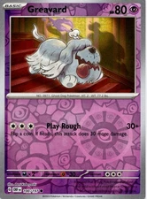 Greavard 100/197 SV03: Obsidian Flames Reverse Holo