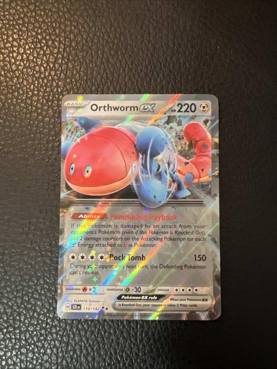 thundurus ex pokemon card value DAMAGED] Pokémon TCG Scarlet & Violet main image 0