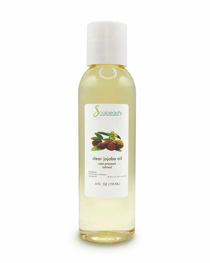 JOJOBA OIL CLEAR 100% PURE NATURAL COLD PRESSED 4 OZ