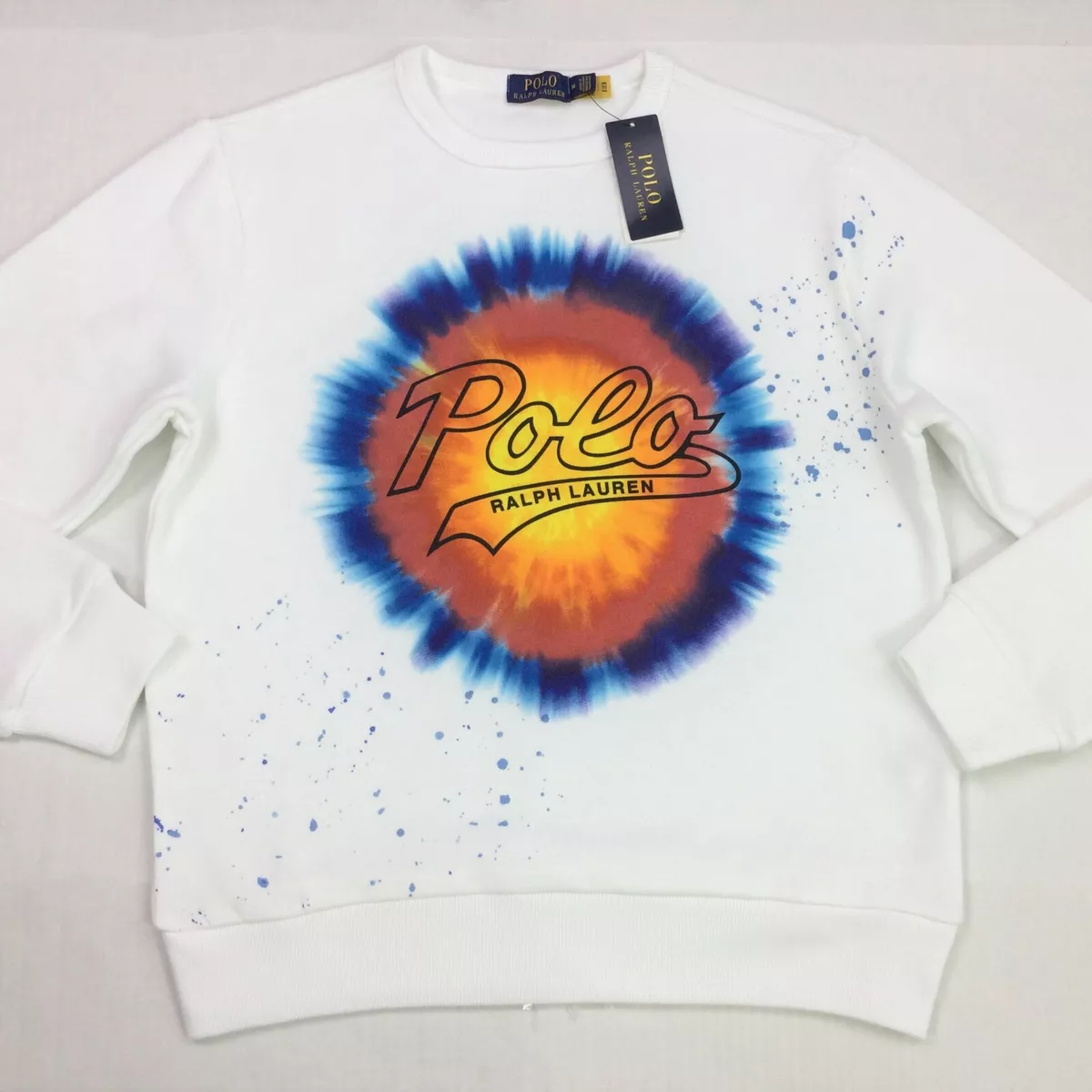 Polo fleece shop graphic sweatshirt