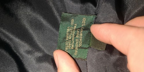 Henry White Ireland Pure Lambswool Checked Jacket UK 8 - Picture 8 of 8