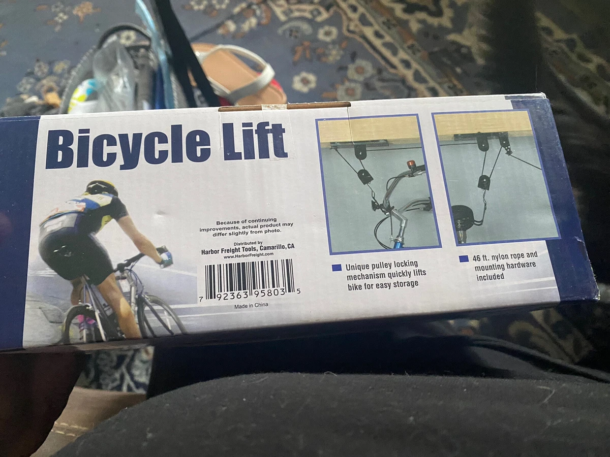 Harbor freight bike storage outlet