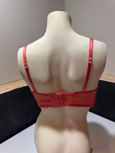 DAISY FUENTES ORANGE COLORED BRA! 38 C - Picture 3 of 5