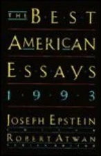 The Best American Essays 1993 - Paperback By Atwan, Robert - GOOD