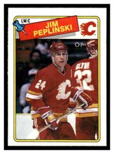 1988 O-Pee-Chee #243 jim peplinski
