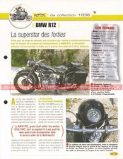 BMW R12 750 R 12 1936 Joe Bar Team Fiche Moto #000822
