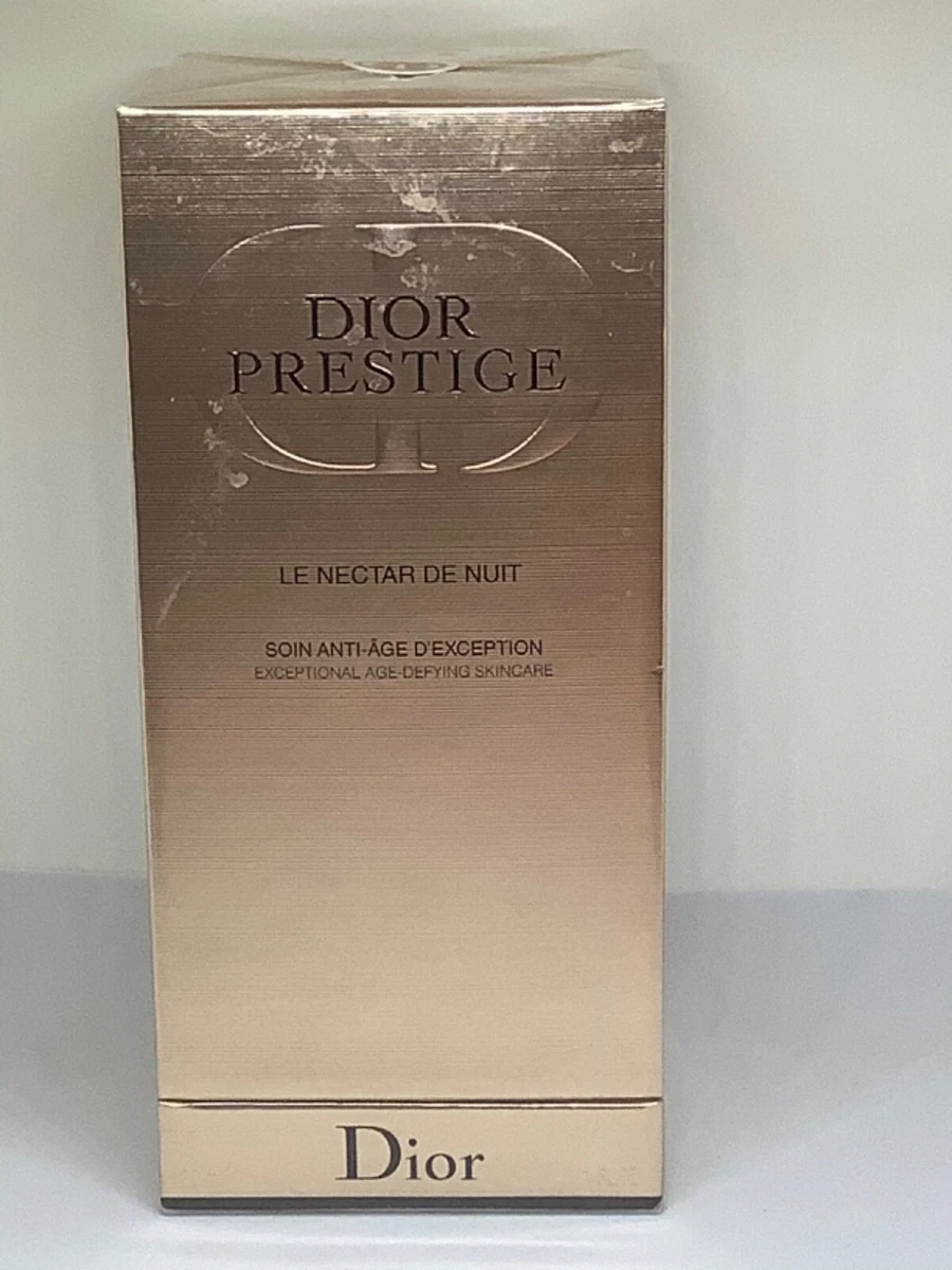 CHRISTIAN DIOR PRESTIGE LE NECTAR DE NUIT EXCEPTIONAL SKINCARE 1oz