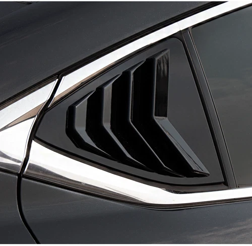 Gloss Black Rear Window Louver Cover Trim For Lexus ES250 ES350 ES300h 2019-2023 - Bild 3 von 10