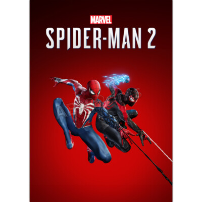 Spider Man PS5 Marvel Video Game Poster Art Print Home Decor HQ A1 A2 A3  A4 A5 UK