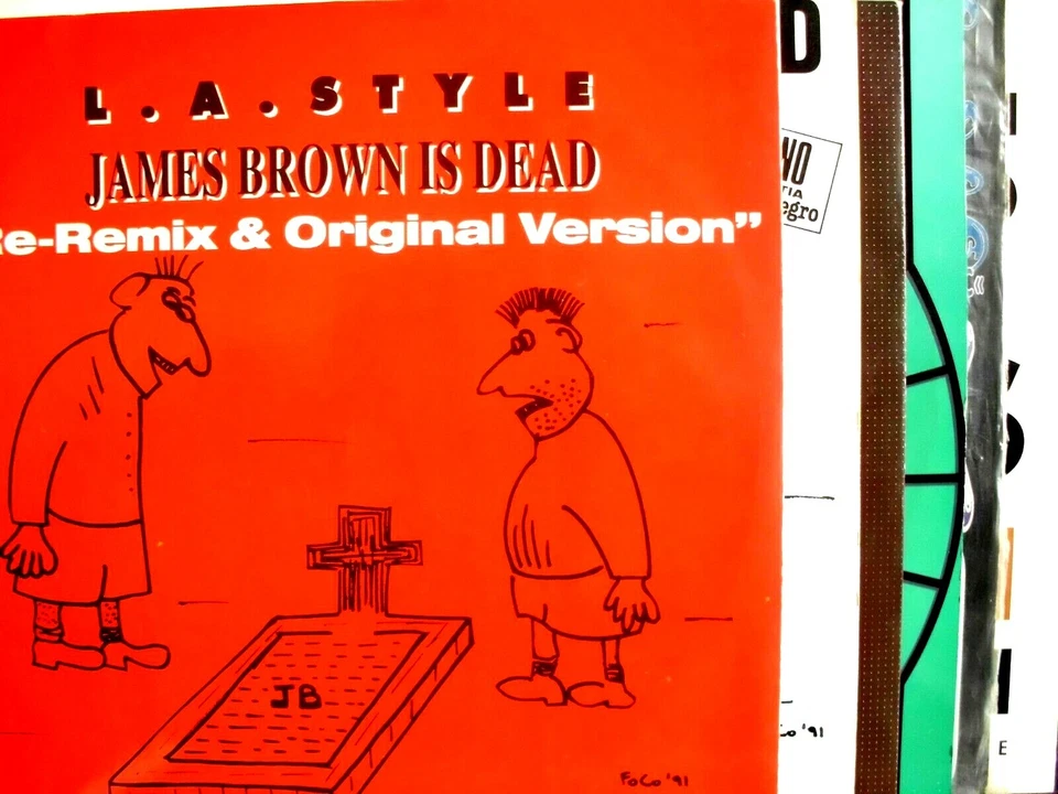 James Brown is Dead, Still Alive, Brown, Who 12" LOT & Remixes X7 Rave Records - Image 3 of 4
