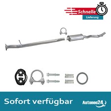 Mittelschalldämpfer für Nissan Qashqai 1.6 117PS ab. 2010, Auspuff